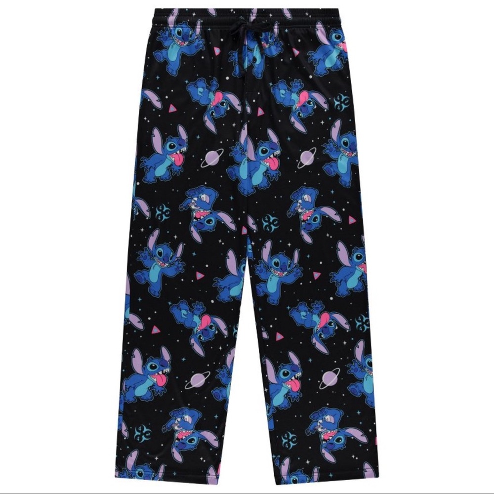 Adults Disney Pajamas with Stitch Print Pants XL